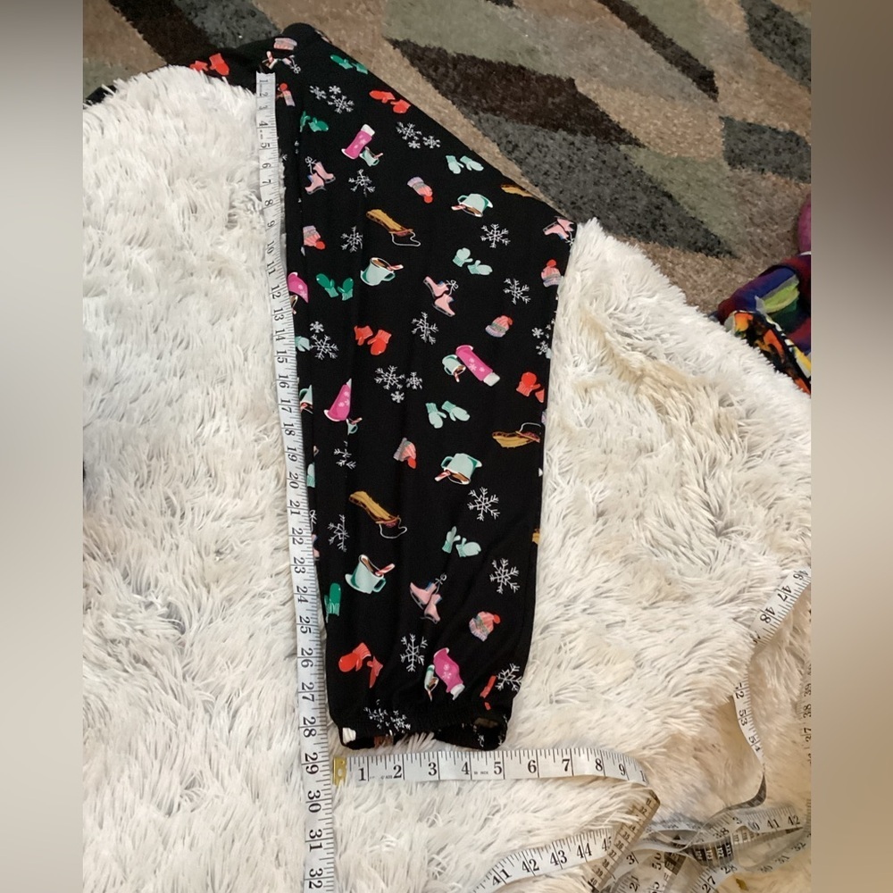 Walmart Brand holiday sleep lounge pant Woman’s size 2X - Picture 7 of 15